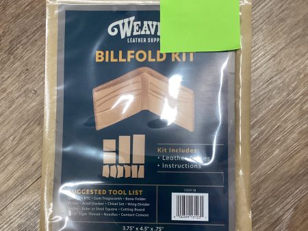 *BILLFOLD KIT, NATURAL Discount