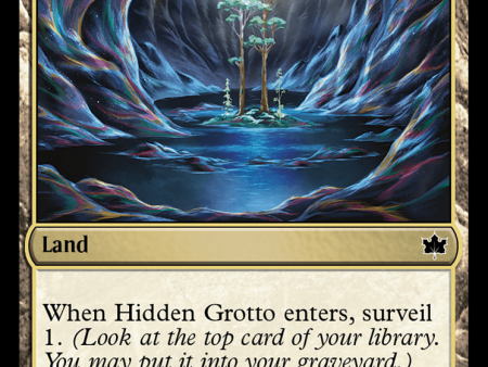 Hidden Grotto [Bloomburrow] Online Hot Sale