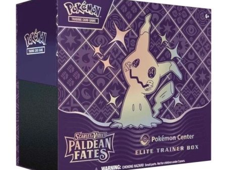 Scarlet & Violet: Paldean Fates - Elite Trainer Box (Pokemon Center Exclusive) For Cheap