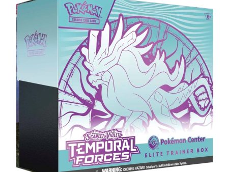 Scarlet & Violet: Temporal Forces - Elite Trainer Box (Walking Wake) (Pokemon Center Exclusive) For Cheap