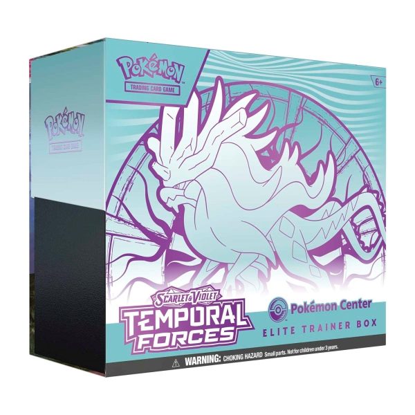 Scarlet & Violet: Temporal Forces - Elite Trainer Box (Walking Wake) (Pokemon Center Exclusive) For Cheap