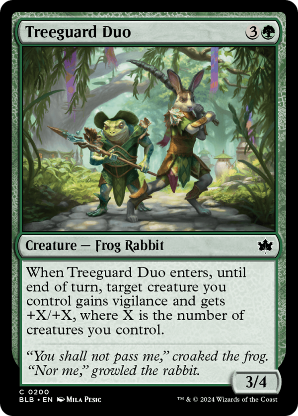 Treeguard Duo [Bloomburrow] Sale