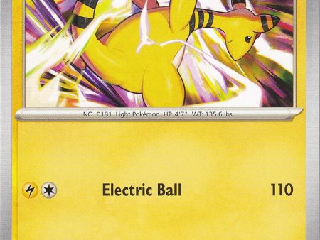 Ampharos (109) (Pikachu Stamp #28) [Battle Academy 2024] on Sale