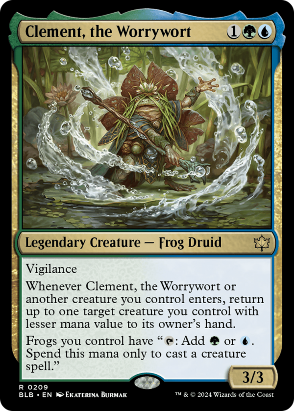 Clement, the Worrywort [Bloomburrow] Supply