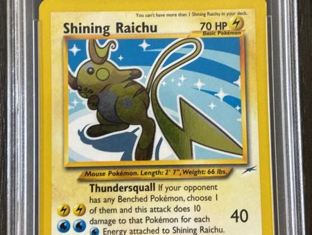 Shining Raichu 111 105 Neo Destiny PSA 9 27294808 Discount