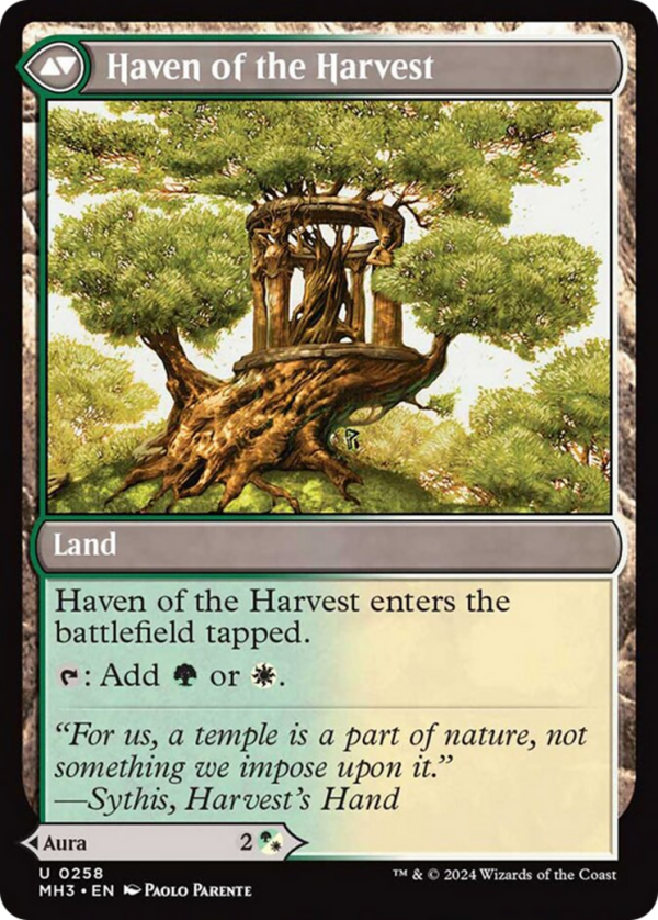 Strength of the Harvest    Haven of the Harvest [Modern Horizons 3] Online Hot Sale