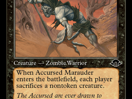 Accursed Marauder (Retro Frame) [Modern Horizons 3] For Cheap