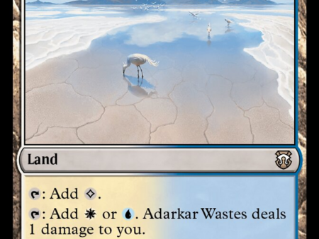 Adarkar Wastes (Ripple Foil) [Modern Horizons 3 Commander] Online Hot Sale