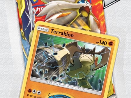 Sun & Moon: Cosmic Eclipse - Single Pack Blister (Terrakion) Hot on Sale