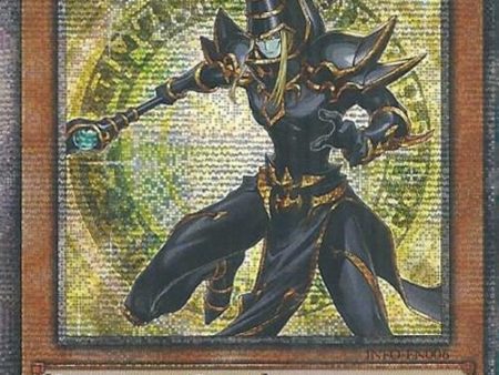 Dark Magician the Magician of Black Magic (Quarter Century Secret Rare) [INFO-EN006] Quarter Century Secret Rare Cheap