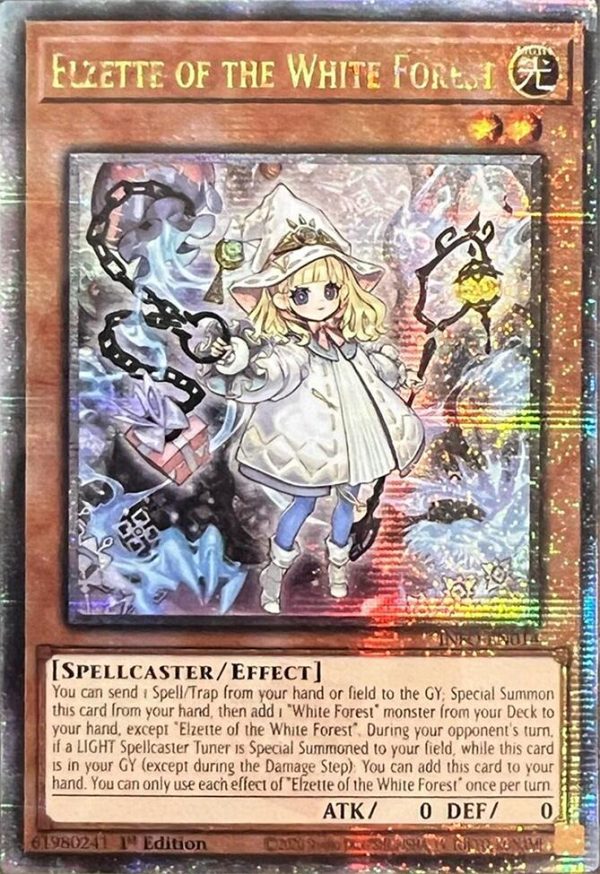 Elzette of the White Forest (Quarter Century Secret Rare) [INFO-EN014] Quarter Century Secret Rare For Discount