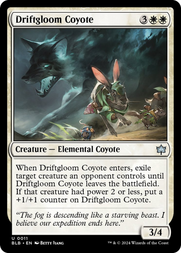 Driftgloom Coyote [Bloomburrow] Online Hot Sale