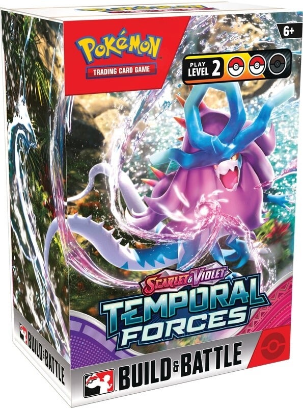 Scarlet & Violet: Temporal Forces - Build & Battle Box on Sale