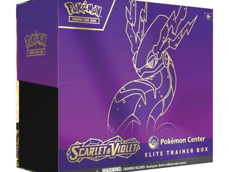 Scarlet & Violet - Elite Trainer Box (Miraidon) (Pokemon Center Exclusive) For Discount