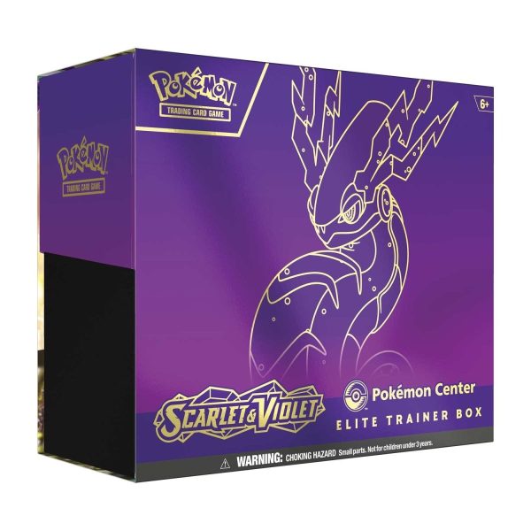 Scarlet & Violet - Elite Trainer Box (Miraidon) (Pokemon Center Exclusive) For Discount