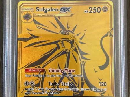 Solgaleo GX SM104a Hidden Fates Premium Collection Promo PSA 10 48212098 Discount