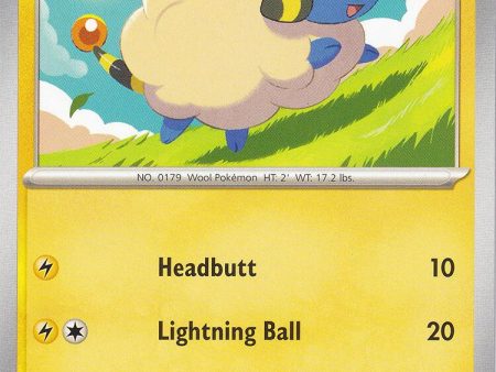 Mareep (107) (Pikachu Stamp #19) [Battle Academy 2024] on Sale