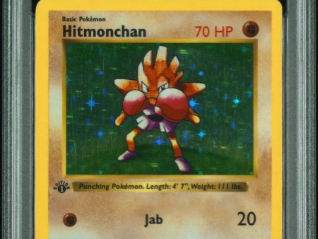 Hitmonchan 7 102 1st Edition Base Set Shadowless PSA 3 64233099 Hot on Sale