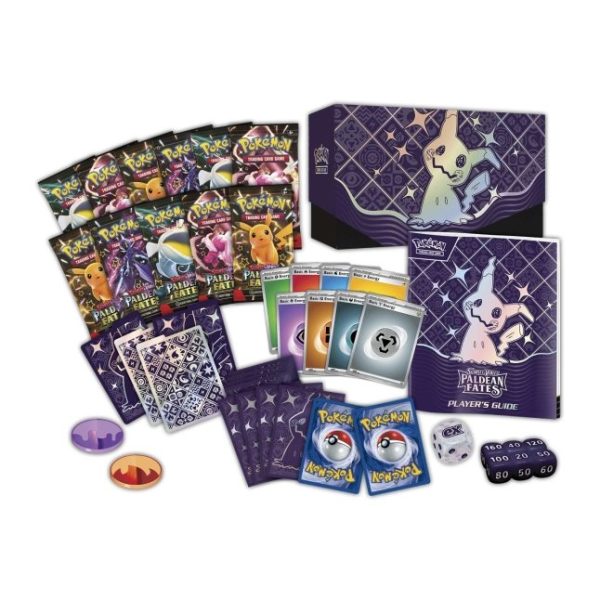 Scarlet & Violet: Paldean Fates - Elite Trainer Box (Pokemon Center Exclusive) For Cheap