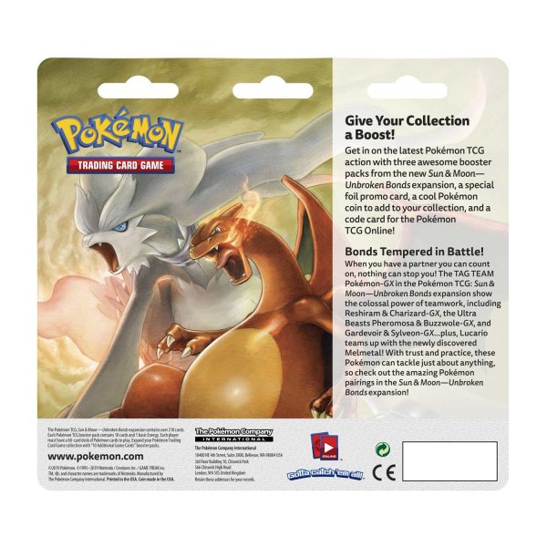 Sun & Moon: Unbroken Bonds - 3-Pack Blister (Typhlosion) Discount