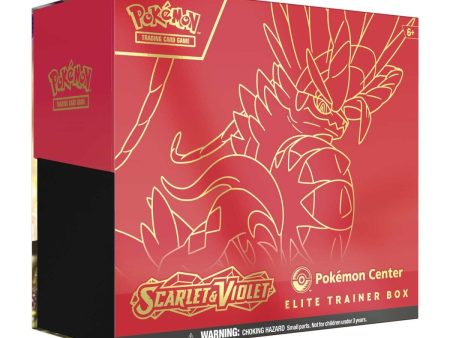 Scarlet & Violet - Elite Trainer Box (Koraidon) (Pokemon Center Exclusive) Online Sale