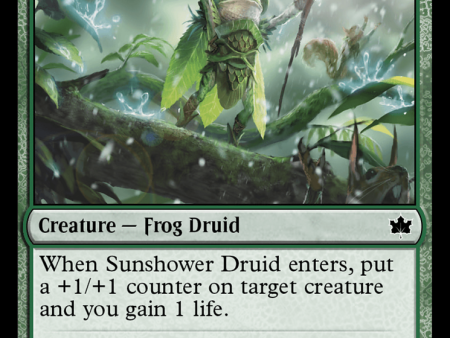 Sunshower Druid [Bloomburrow] Online Sale