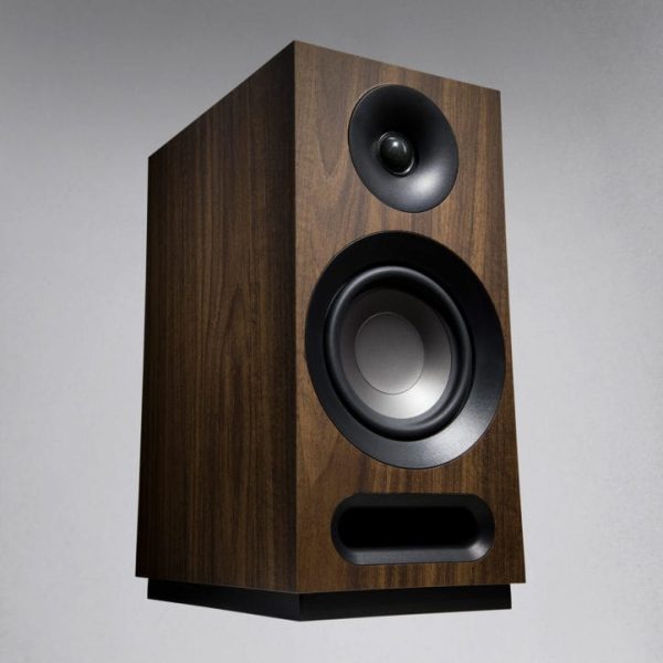 Jamo J1068808 S 803 Dolby Atmos Expandable Bookshelf Speaker Pair Walnut - Certified Refurbished Online