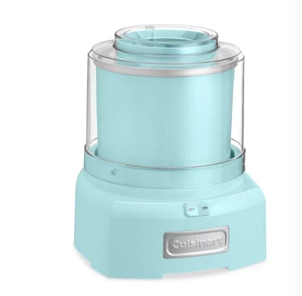 Cuisinart Ice Cream Maker, Aqua - Certified Refurbished For Sale