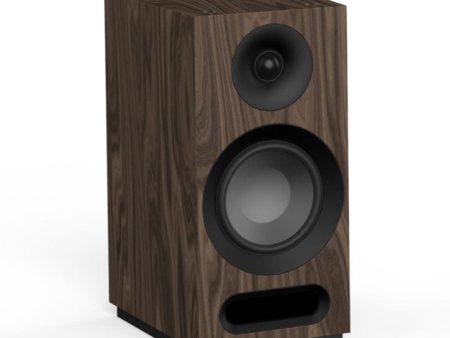 Jamo J1068808 S 803 Dolby Atmos Expandable Bookshelf Speaker Pair Walnut - Certified Refurbished Online