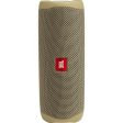 JBL Flip 5 Bluetooth Speaker Waterproof Desert Sand - Certified Refurbished For Sale