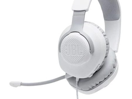 JBL Quantum 100 Wired Headset for Gaming White - Refurbished For Cheap