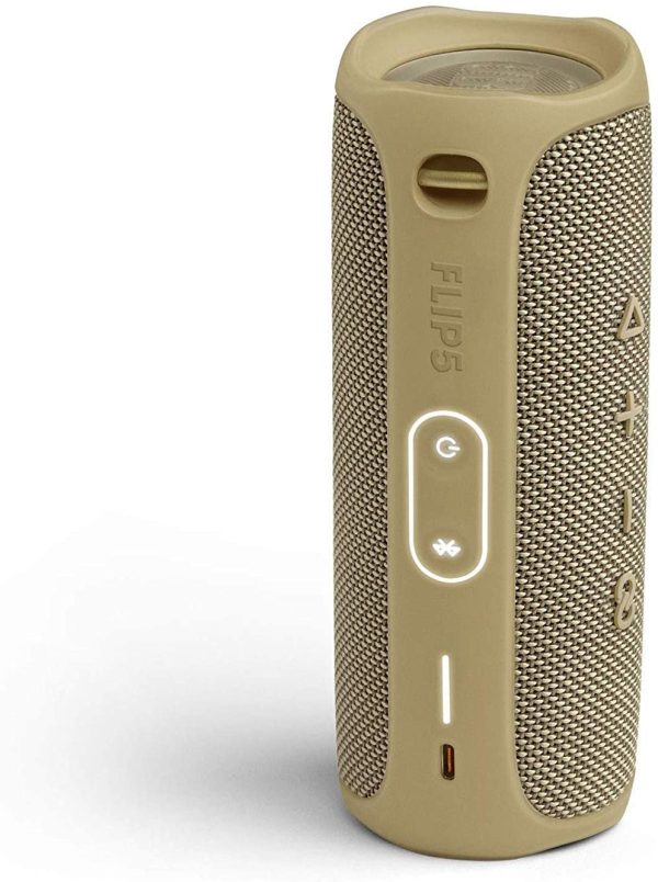 JBL Flip 5 Bluetooth Speaker Waterproof Desert Sand - Certified Refurbished For Sale