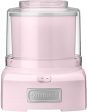 Cuisinart Frozen Yogurt - Ice Cream & Sorbet Maker, Pink - Certified Refurbished Supply