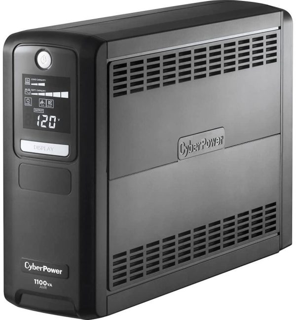 CyberPower 1100AVR 600W AVR 10 Outlets UPS Battery Backup - New Battery Certified Refurbished Sale