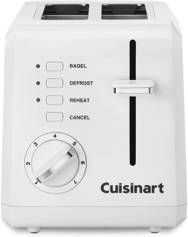 Cuisinart Two Slice Compact Toaster White - Certified Refurbished Online