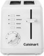 Cuisinart Two Slice Compact Toaster White - Certified Refurbished Online