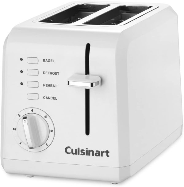 Cuisinart Two Slice Compact Toaster White - Certified Refurbished Online