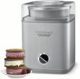 Cuisinart 2 QT Ice Cream Maker, Silver - Certified Refurbished Cheap