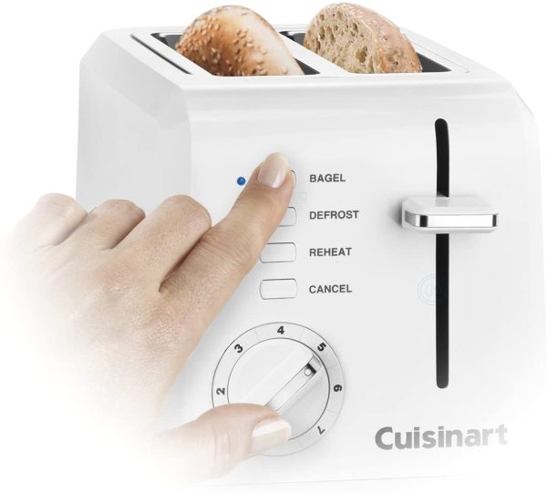 Cuisinart Two Slice Compact Toaster White - Certified Refurbished Online