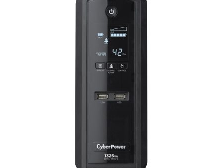 CyberPower 1325VA 810W 10 Outlets Pure Sine Wave UPS - Certified Refurbished For Discount