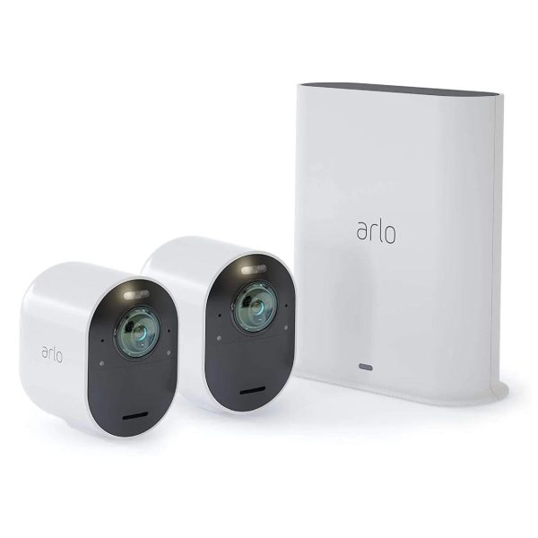 Arlo Ultra 4K WiFi 2-Camera Wireless Security System - Certified Refurbished Sale