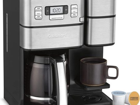 Cuisinart Coffee Center Grind + Brew Plus, Built-in Coffee Grinder Coffeemaker - Certified Refurbished Discount