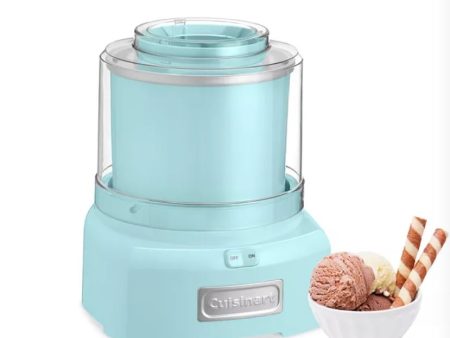 Cuisinart Ice Cream Maker, Aqua - Certified Refurbished For Sale